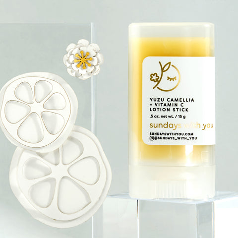 Yuzu Camellia Solid Lotion Stick