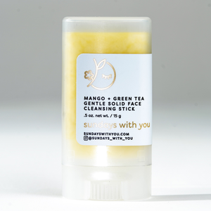 Mango + Green Tea Gentle Solid Face Cleanser