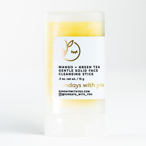 Mango + Green Tea Gentle Solid Face Cleanser