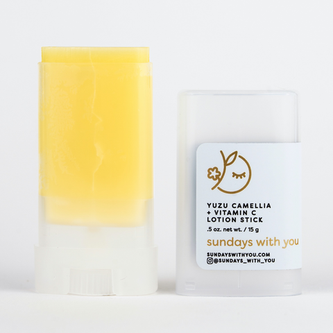 Yuzu Camellia Solid Lotion Stick