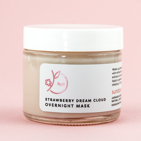 Strawberry Dream Cloud Overnight Gel Mask