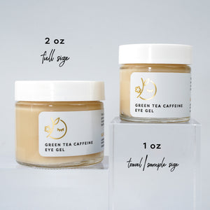 Green Tea Caffeine Gel for Face and Eyes