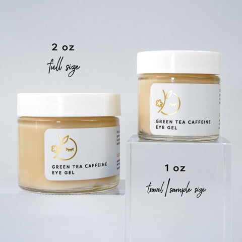 Green Tea Caffeine Gel for Face and Eyes
